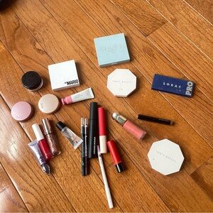 Fenty, Glossier, Make up by Mario, Rare Beauty Make Up Bundle